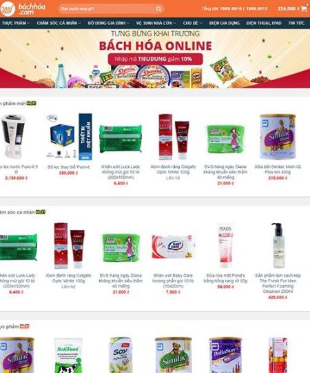 Web tạp hóa