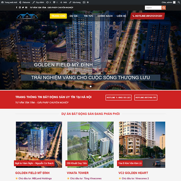 Web bất động sản 03