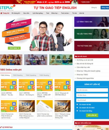 Mẫu web trung tâm AV