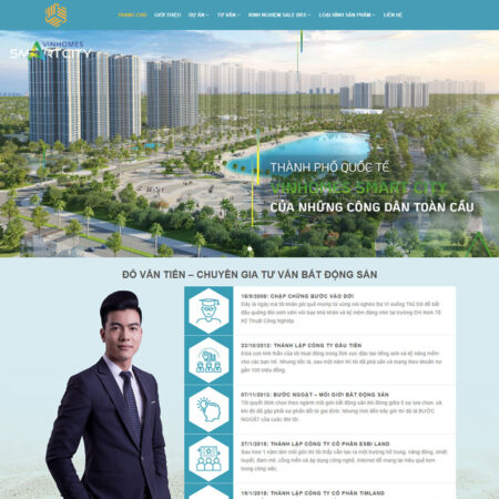 Mẫu web chuẩn SEO bds47