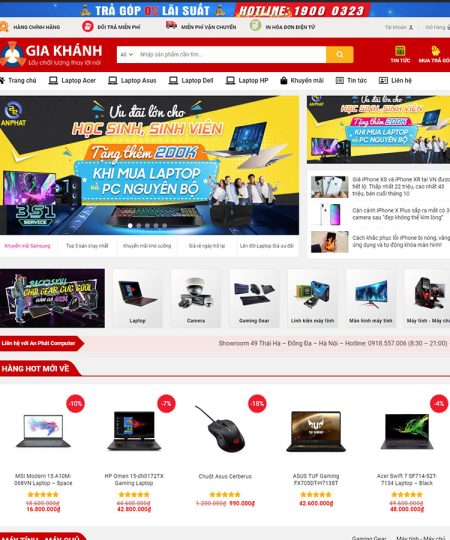 Theme wordpress bán máy tính 02