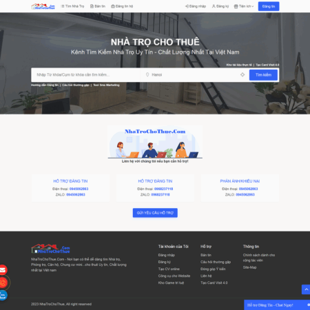 Web đăng tin cho thuê bất động sản
