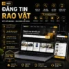 Web đăng tin rao vặt chuyên nghiệp - cơ hội kiếm tiền tự động