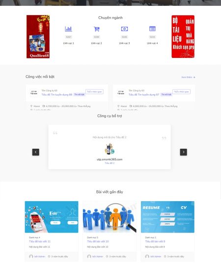 Web đăng tin tuyển dụng việc làm