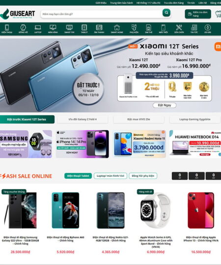 Theme wordpress bán điện thoại 06