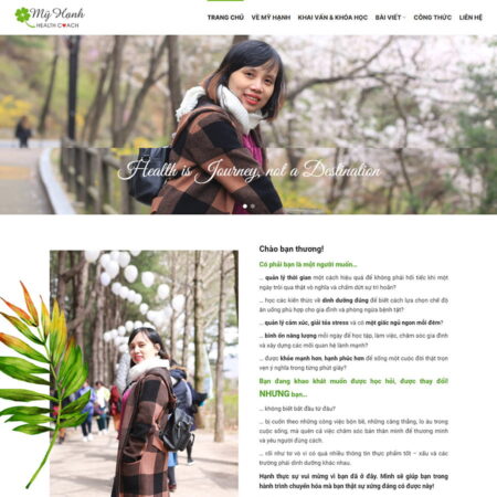 Theme wordpress giới thiệu profile cá nhân