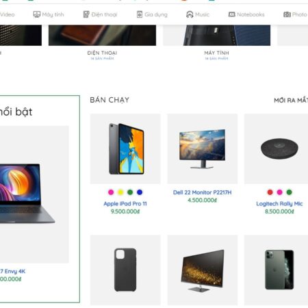 Alternative view of Theme wordpress đồ công nghệ 02