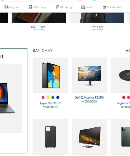 Alternative view of Theme wordpress đồ công nghệ 02