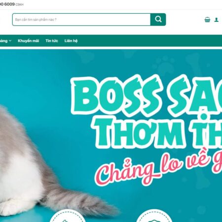 Alternative view of Theme wordpress bán dịch vụ thú cưng 1