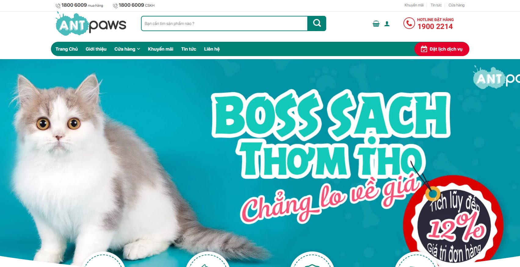 Theme wordpress bán dịch vụ thú cưng 1 - Ảnh 2