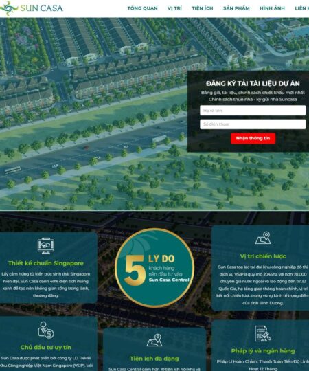 Theme wordpress landing page bất động sản 66