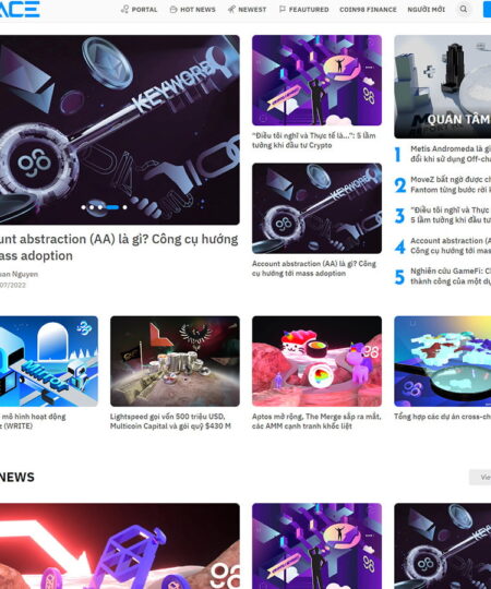 Theme wordpress tin tức tiền ảo