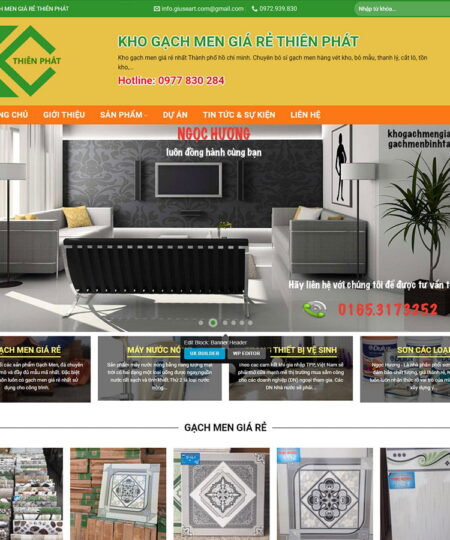 Theme wordpress bán gạch men