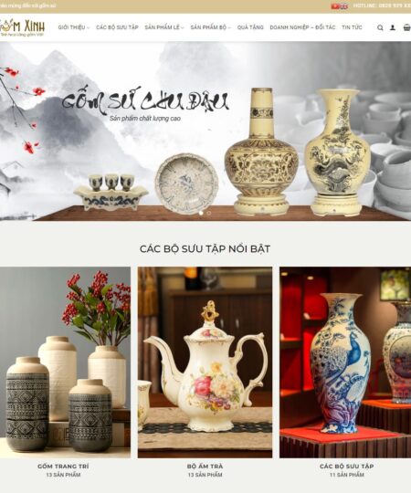Theme wordpress bán gốm sứ 01