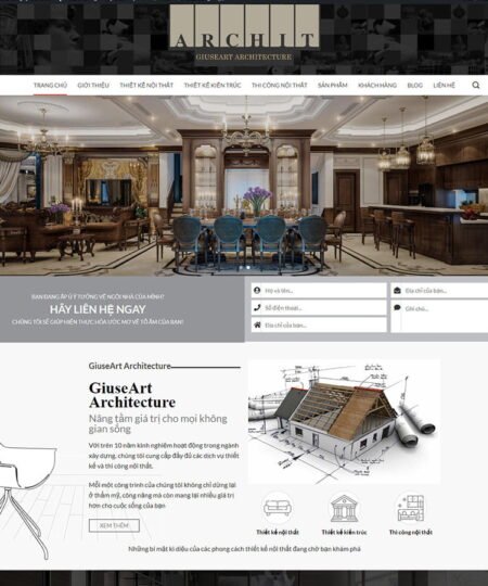 Theme wordpress kiến trúc 03