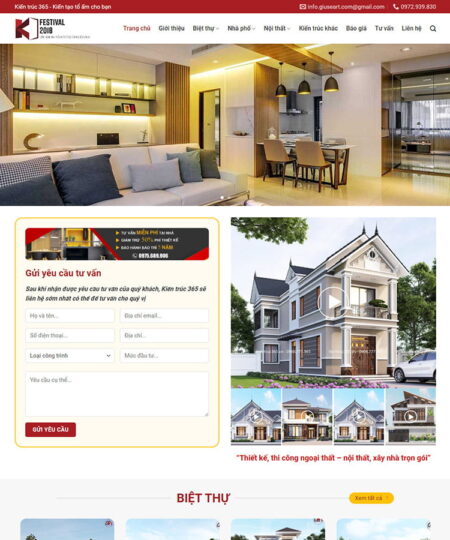Theme wordpress kiến trúc 04