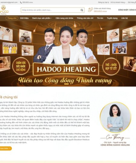 Theme wordpress mỹ phẩm 22