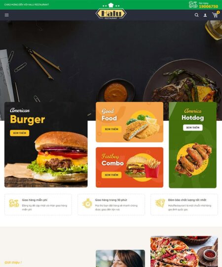 Theme wordpress nhà hàng 04