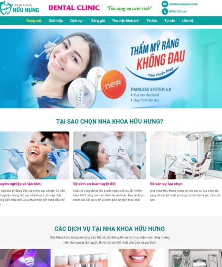 Theme wordpress nha khoa 04