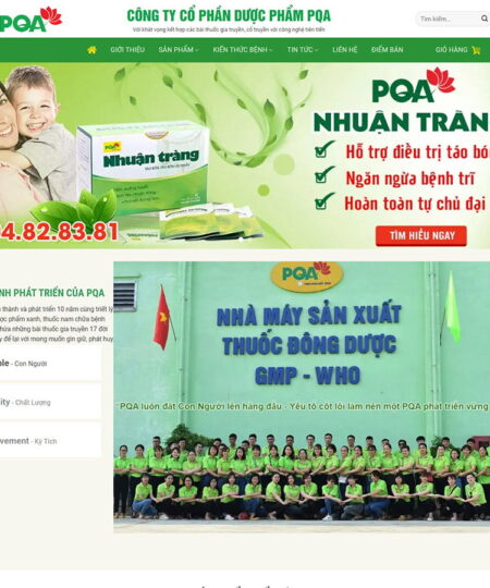 Theme wordpress nhà thuốc 02
