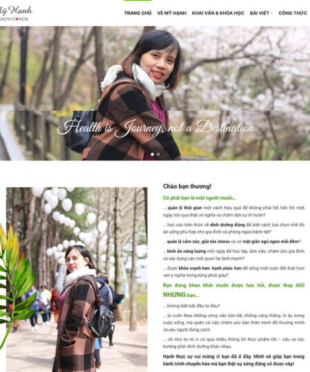 Theme wordpress giới thiệu profile cá nhân
