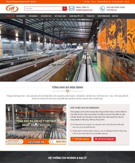 Theme wordpress đá granite, gạch men, đá ốp