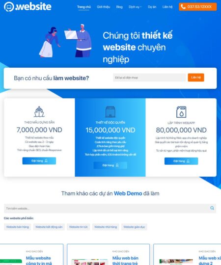 Theme wordpress thiết kế web 4
