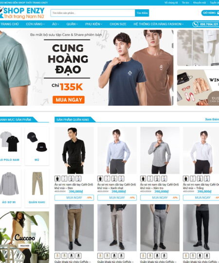 Theme wordpress thời trang 09