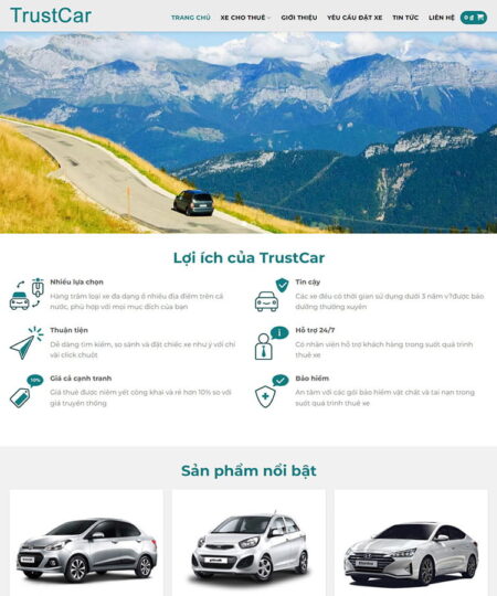 Theme wordpress thuê xe 03